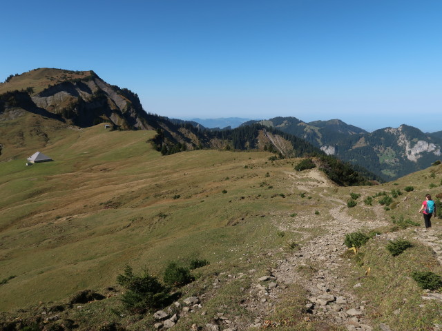 Sabine am Weg 01 zwischen Salzbödenkopf und Altenhofalpe (30. Sep.)