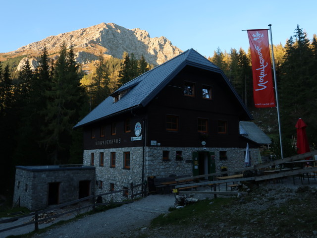 Rohrauerhaus, 1.308 m (5. Okt.)