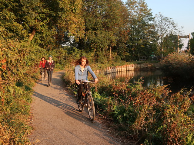 Martin, Sabine und Hannelore bei der Triesting