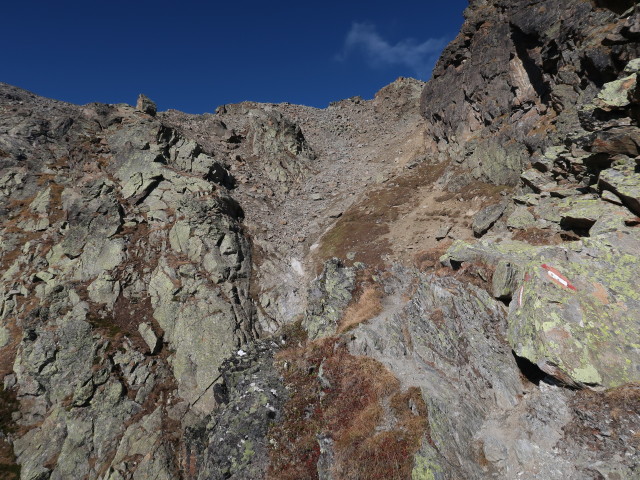 Weg 30 zwischen Seekarl und Nederkogel