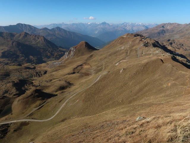 von der Mölser Sonnenspitze Richtung Südwesten (14. Okt)