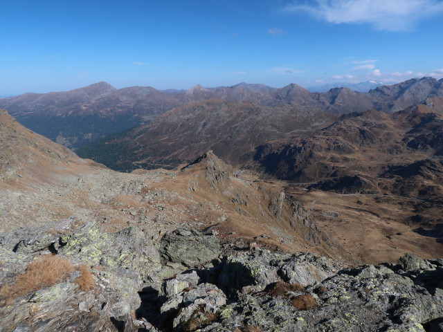von der Naviser Sonnenspitze Richtung Osten (14. Okt)