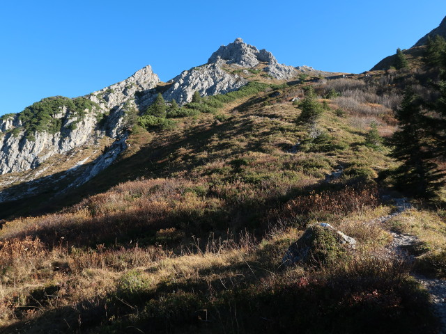 zwischen Tschaggunser Mittagspitze und Alpilaalpe (20. Okt.)