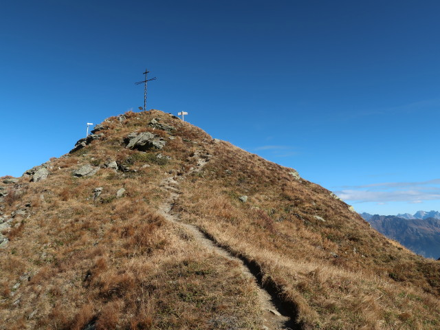 zwischen Kreuzjoch und Oberer Latschätzalpe (21. Okt.)