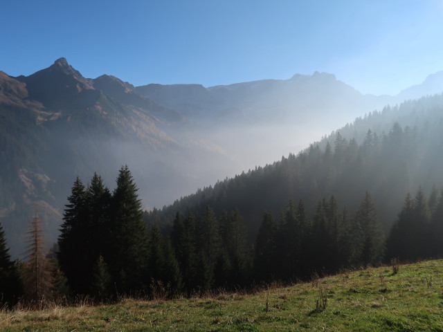 Gauertal von Wachters Dieja aus (21. Okt.)