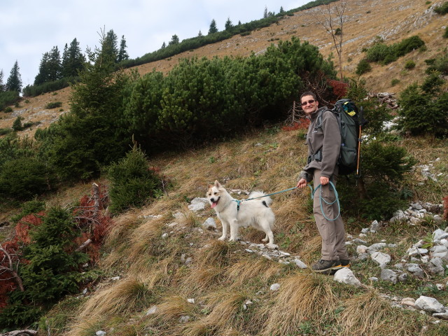 Stefan am Südlichen Grafensteig zwischen Großem Saugraben und Heuplacken
