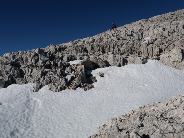 Erhard am Weg 260 zwischen Großem Priel und Brotfallscharte