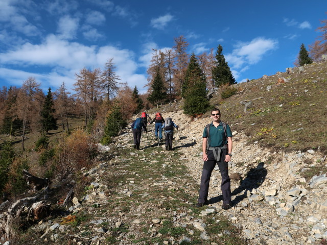 Ronald am Weg 29 zwischen Gussgraben und Schießlingalm