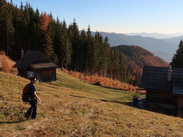 Ronald auf der Glauboggeralm