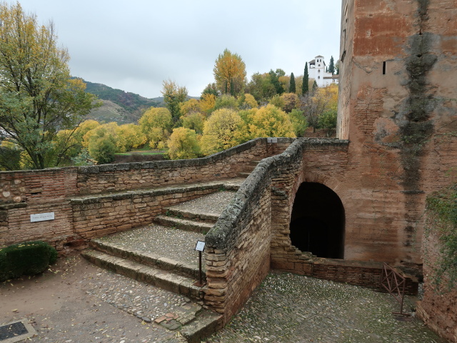 Torre de los Picos in der Alhambra in Granada (19. Nov.)