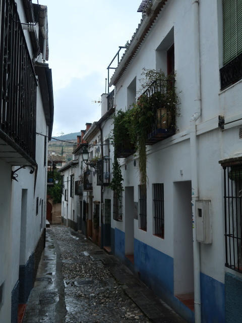 Calle Charca in Granada (19. Nov.)