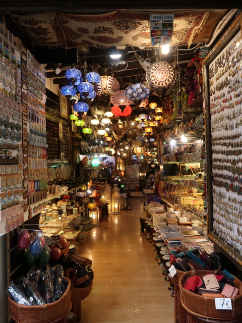 Calle Calderería Nueva in Granada (19. Nov.)