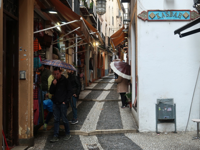 Calle Calderería Nueva in Granada (19. Nov.)