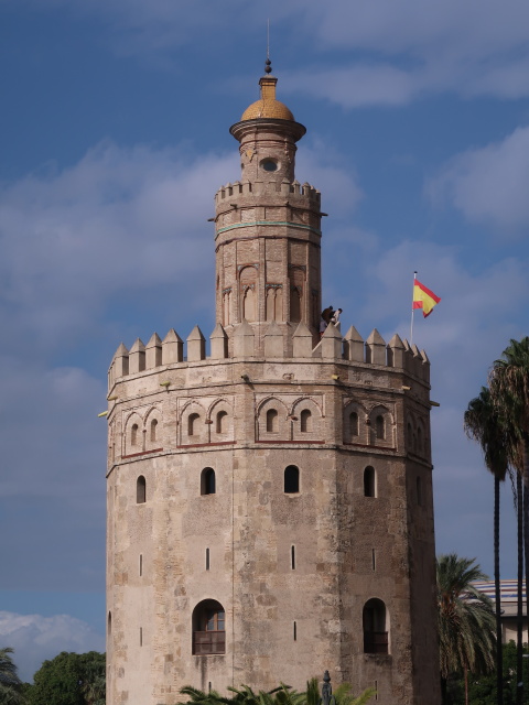 Torre del Oro in Sevilla (21. Nov.)