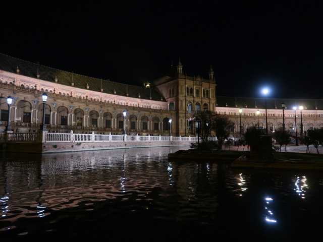 Plaza de Espana in Sevilla (21. Nov.)