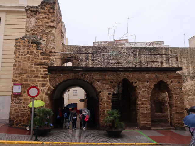 Arco de los Blanco in Cádiz (22. Nov.)