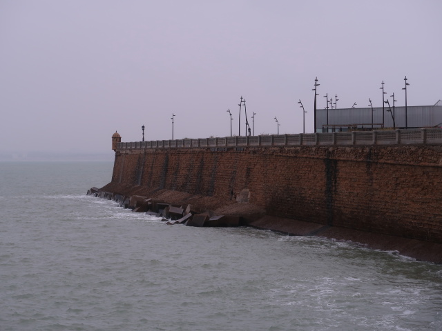 Castillo de Santa Catalina in Cádiz (22. Nov.)