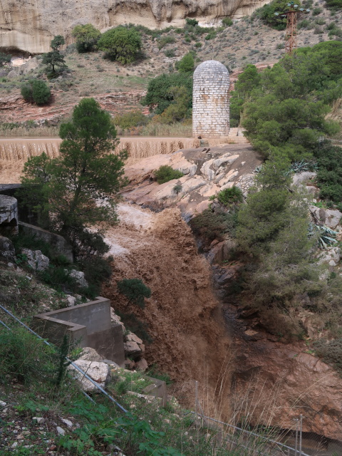 Caminito del Rey: Río Guadalhorce (23. Nov.)