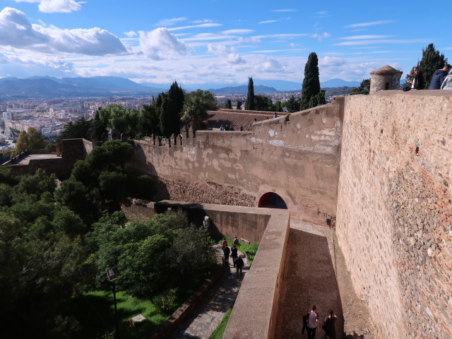Castillo de Gibralfaro in Málaga (24. Nov.)