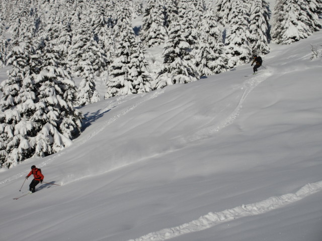 neben der Meranz-Abfahrt