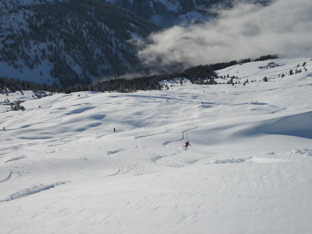Axel und Martina zwischen Gilfert und Nonsalm