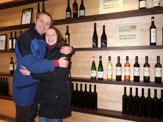 Ich und Sabine in Sandgrube 13