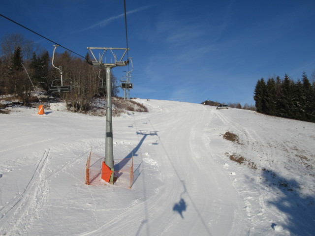 Vorheggabfahrt von der Vorheggbahn aus