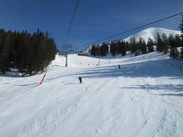 Obere Härmeleabfahrt von der Reitheralmbahn aus