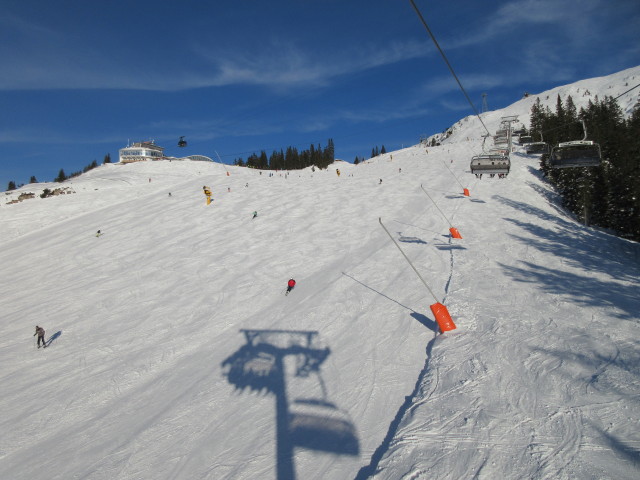 Halbjochabfahrt vom Rosshütten-Express aus