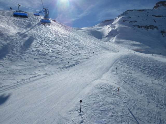 Zirbenschuss von der Zirmachbahn aus