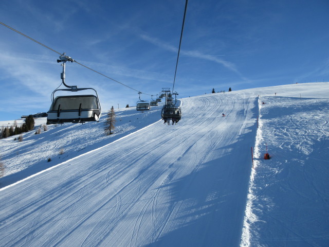 Gipfelabfahrt von der Gipfelbahn aus