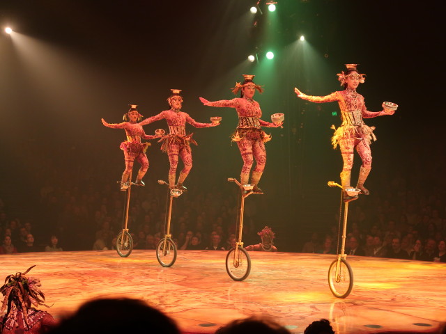 Totem: Unicycles with Bowls