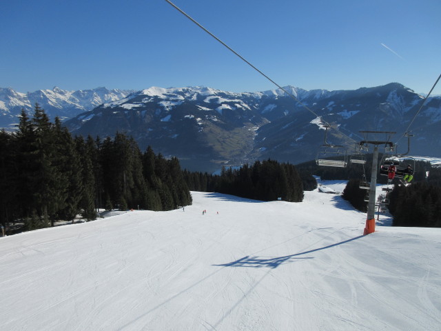 Hirschkogelpiste vom Hirschkogel-Express aus