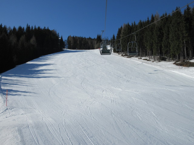 Reiteralm-Talabfahrt von der Reiteralmbahn I aus