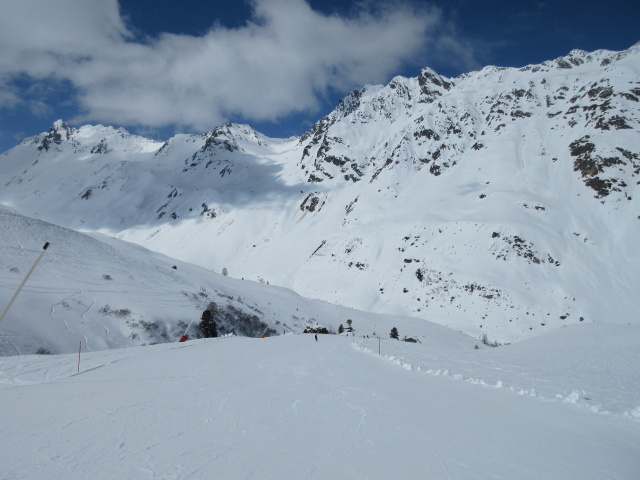 Markus auf der Piste 40c (7. Apr.)