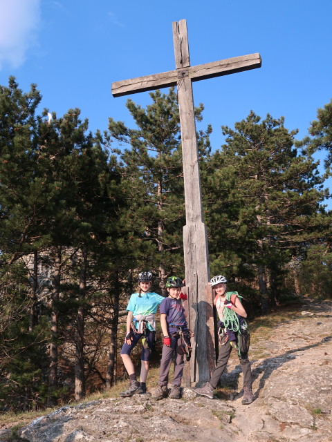 Anja Liv, Tim und Katja Lin am Türkensturz
