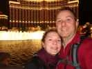 Sabine und ich im Bellagio Hotel in Las Vegas (19. Mai)