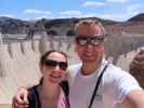 Sabine und ich beim Hoover Dam (21. Mai)