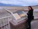 Sabine bei Badwater im Death Valley National Park (22. Mai)