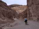 Sabine im Golden Canyon im Death Valley National Park aus (22. Mai)