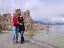 Ich und Sabine in der South Tufa Area am Mono Lake, 1.946 m (23. Mai)