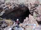 Sabine bei der Sunshine Cave im Lavabeds National Monument (24. Mai)