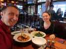 Ich und Sabine im Fog Harbor Fish House in San Francisco (28. Mai)