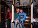 Ich und Sabine in der Cable Car Station Taylor Street & Bay Street in San Francisco (28. Mai)