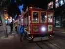 Sabine in der Cable Car Station Powell Street & Market Street in San Francisco (28. Mai)
