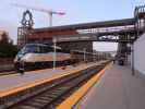 Amtrak Train 'Capitol Corridor' in der Jack London Square Station in Oakland (29. Mai)