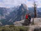 Ich und Sabine am Glacier Point im Yosemite National Park (31. Mai)