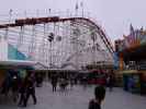 Giant Dipper im Santa Cruz Beach Boardwalk (1. Juni)