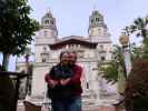 Sabine und ich im Hearst Castle (2. Juni)