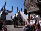 Sabine und ich in Hogsmeade in den Universal Studios Hollywood (7. Juni)
